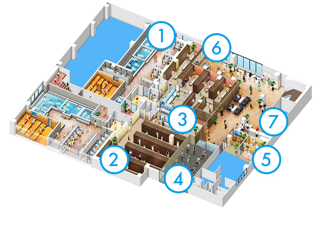 アスウェル青葉台 施設3階画像
