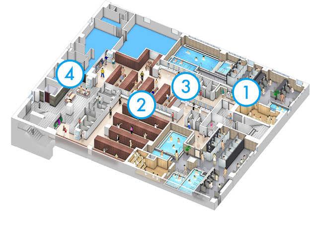 アスウェル小田急相模原 施設3階画像